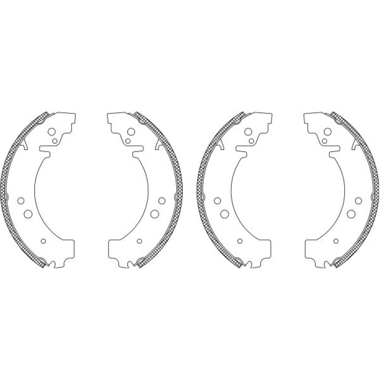 Bremsbackensatz 83029100 Bremsbackensatz 83029100