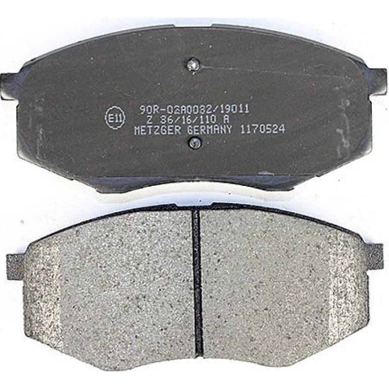 Bremsbelagsatz, Scheibenbremse 1170524 Bremsbelagsatz, Scheibenbremse 1170524