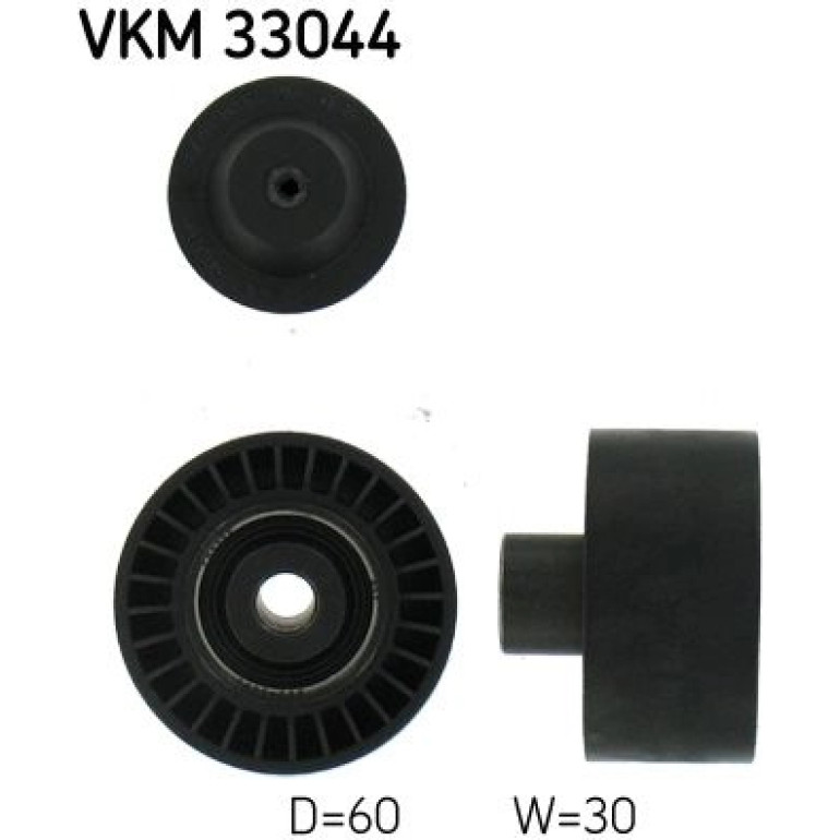 Umlenk-/Führungsrolle, Keilrippenriemen VKM 33044 Umlenk-/Führungsrolle, Keilrippenriemen VKM 33044