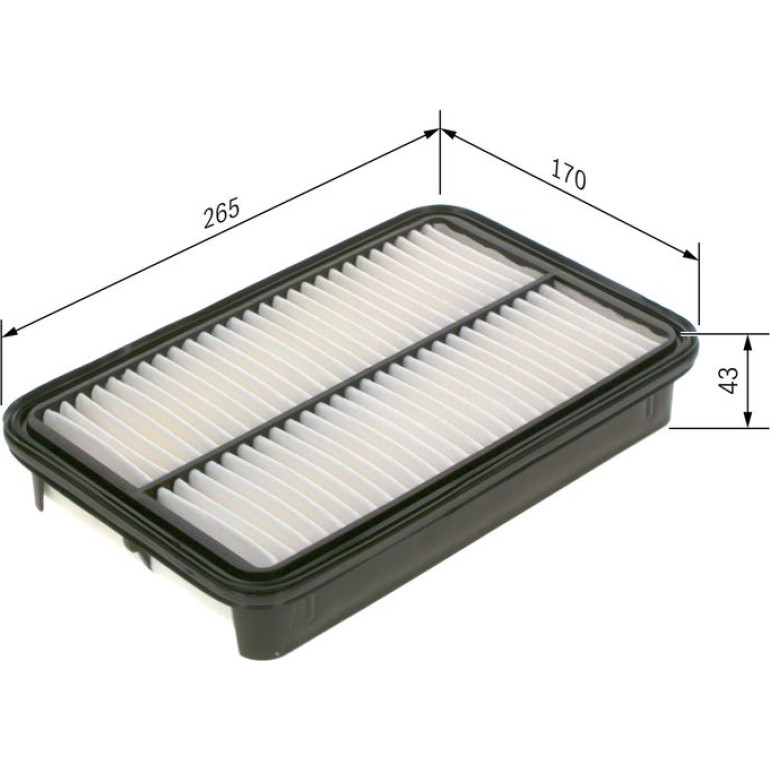 BOSCH 1 457 433 958 Luftfilter BOSCH 1 457 433 958 Luftfilter