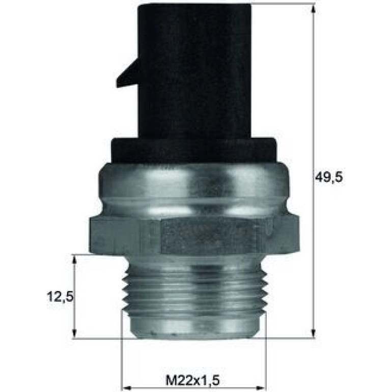 Temperaturschalter, Kühlerlüfter TSW 13D Temperaturschalter, Kühlerlüfter TSW 13D
