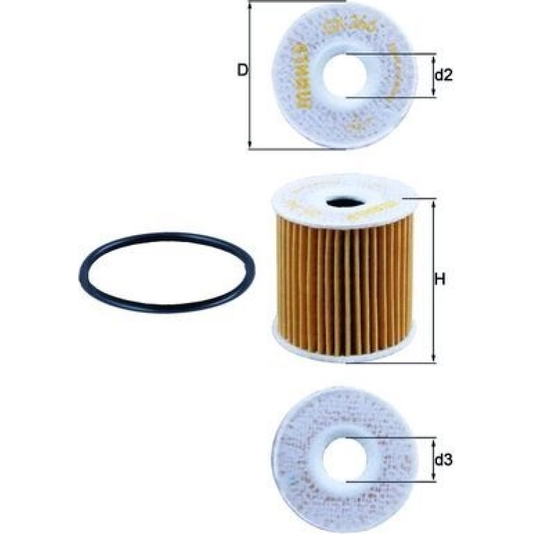 Ölfilter OX 346D Ölfilter OX 346D