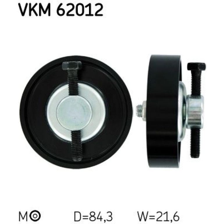 Spannrolle, Keilrippenriemen VKM 62012