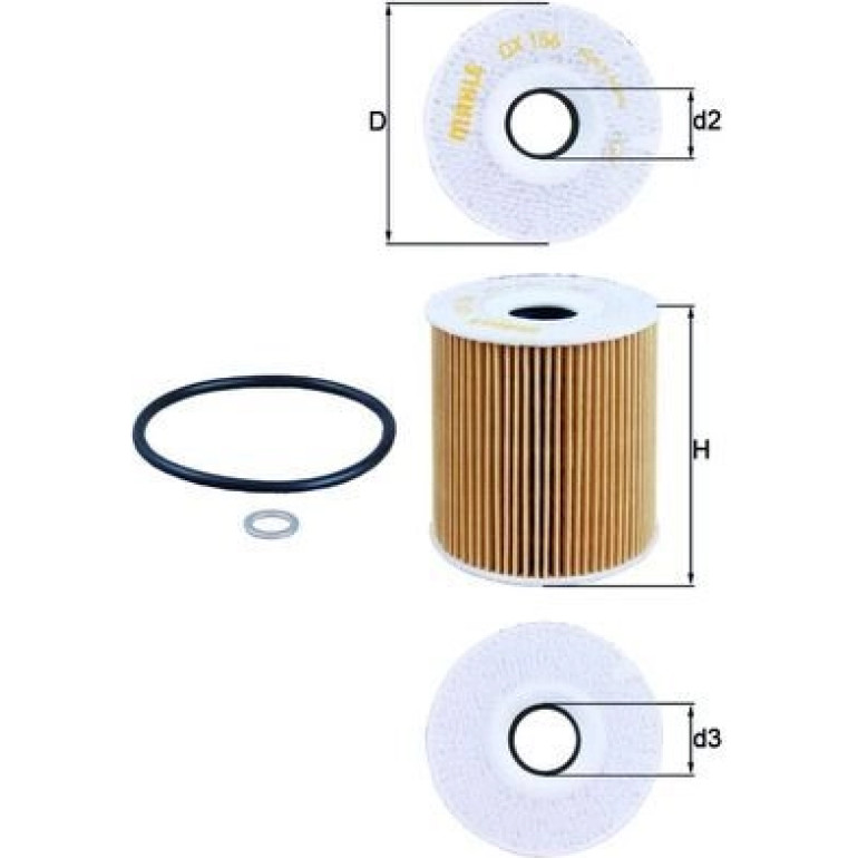 Ölfilter OX 156D Ölfilter OX 156D