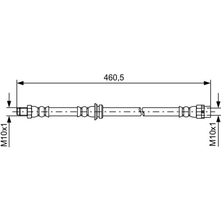 Bremsschlauch 1 987 481 598