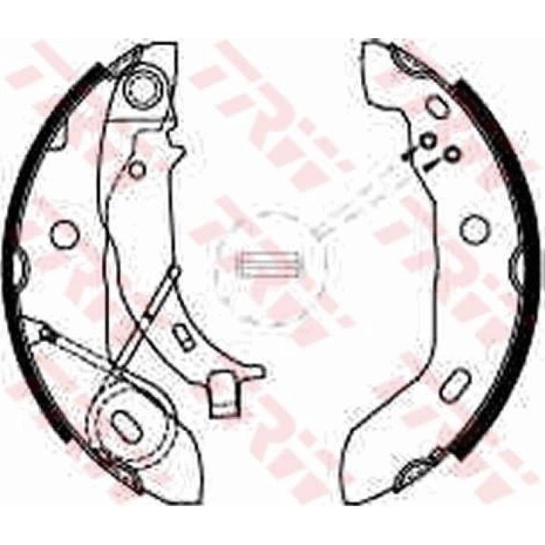 Bremsbackensatz GS8627 Bremsbackensatz GS8627