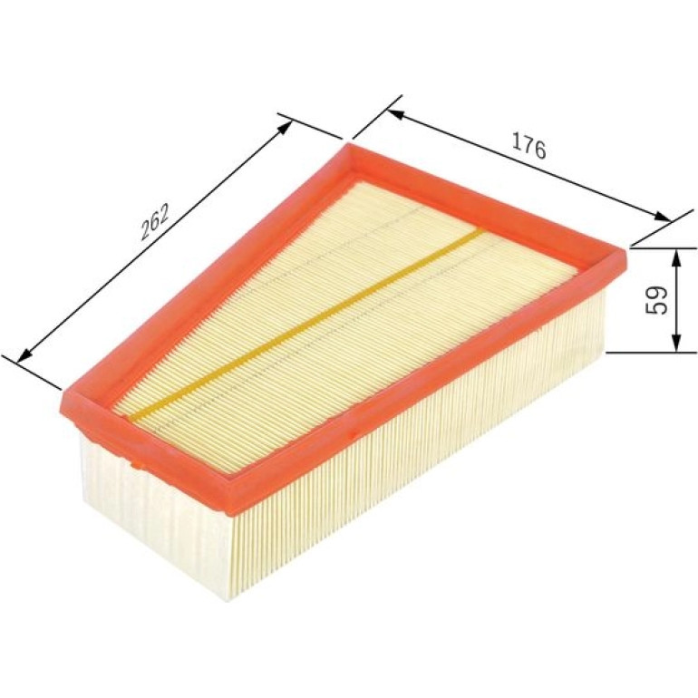BOSCH F 026 400 380 Luftfilter BOSCH F 026 400 380 Luftfilter