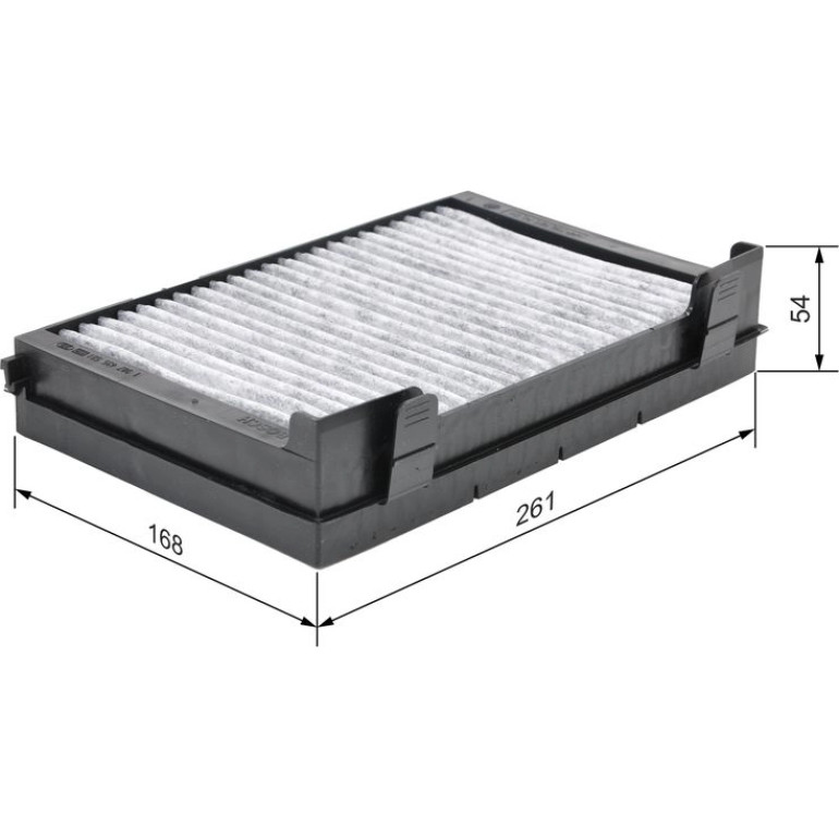 Filter, Innenraumluft 1 987 435 581 Filter, Innenraumluft 1 987 435 581