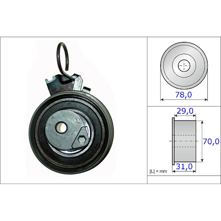 Spannrolle, Zahnriemen 531 0532 10
