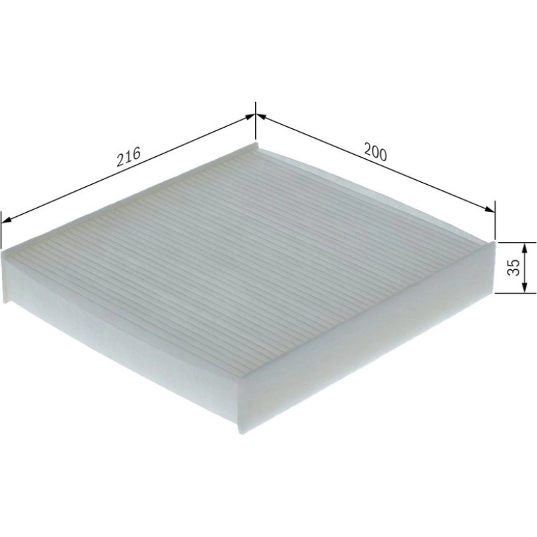 Filter, Innenraumluft 1 987 435 156