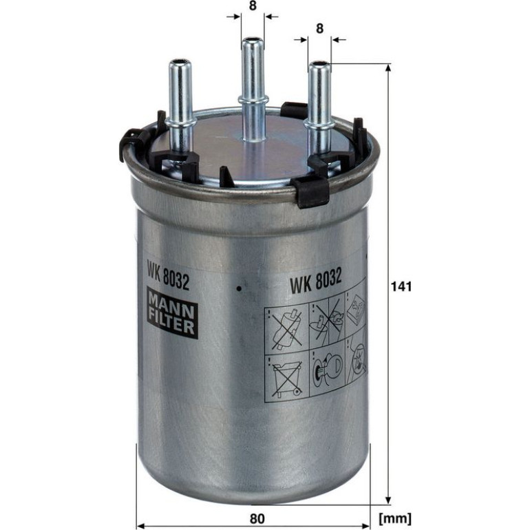 Kraftstofffilter WK 8032 Kraftstofffilter WK 8032