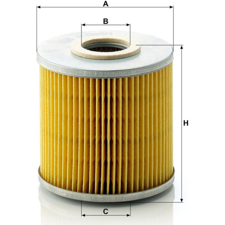 Ölfilter H 1029/1 N Ölfilter H 1029/1 N