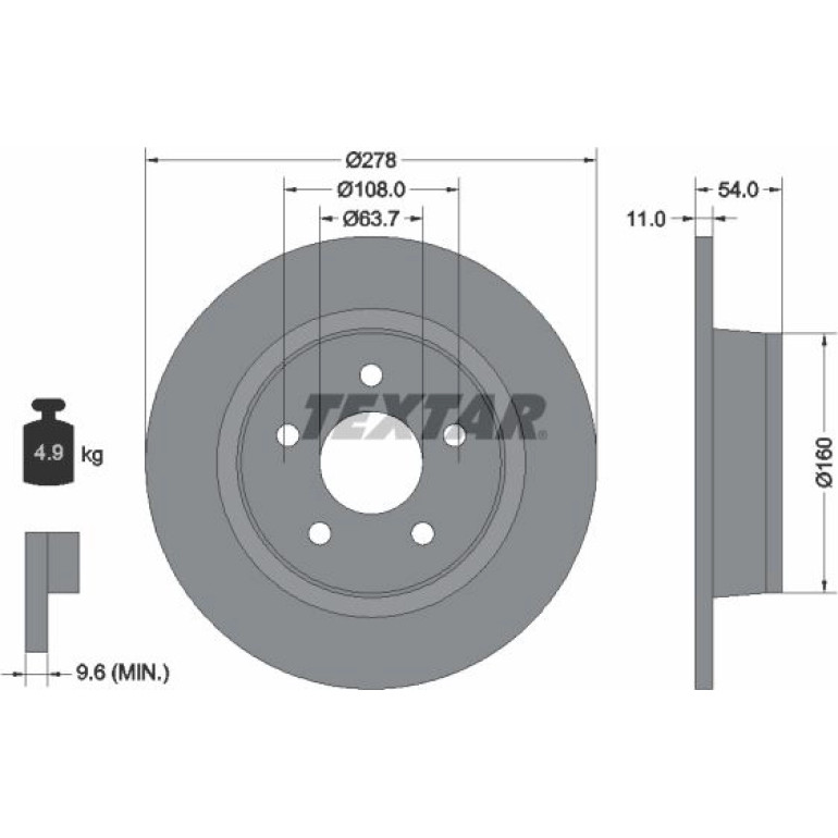 Bremsscheibe 92124903