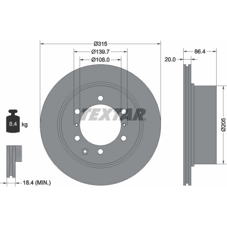 Bremsscheibe 92146703