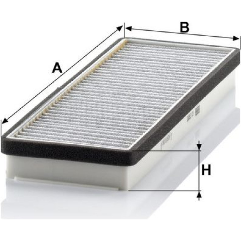 MANN-FILTER CU 3855 Innenraumfilter, Partikelfilter MANN-FILTER CU 3855 Innenraumfilter, Partikelfilter