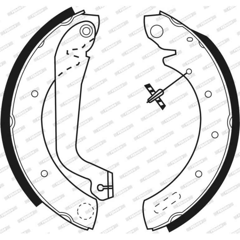 Bremsbackensatz FSB517 Bremsbackensatz FSB517