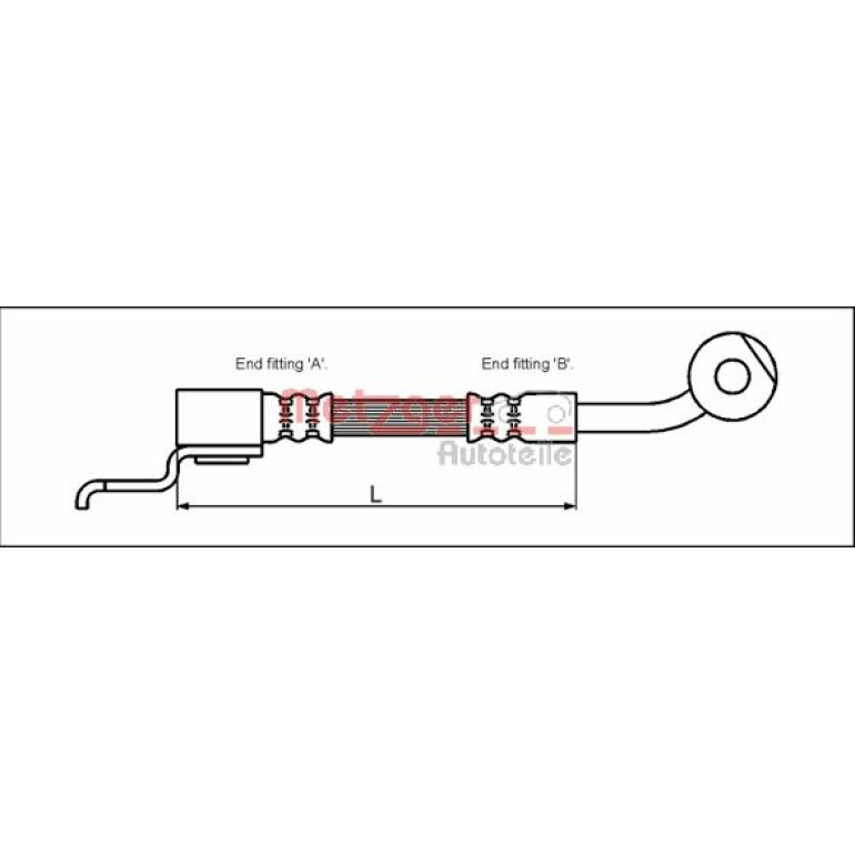 Bremsschlauch 4113523