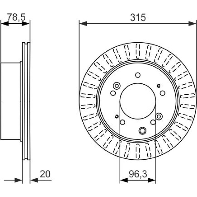 Bremsscheibe 0 986 479 793 Bremsscheibe 0 986 479 793