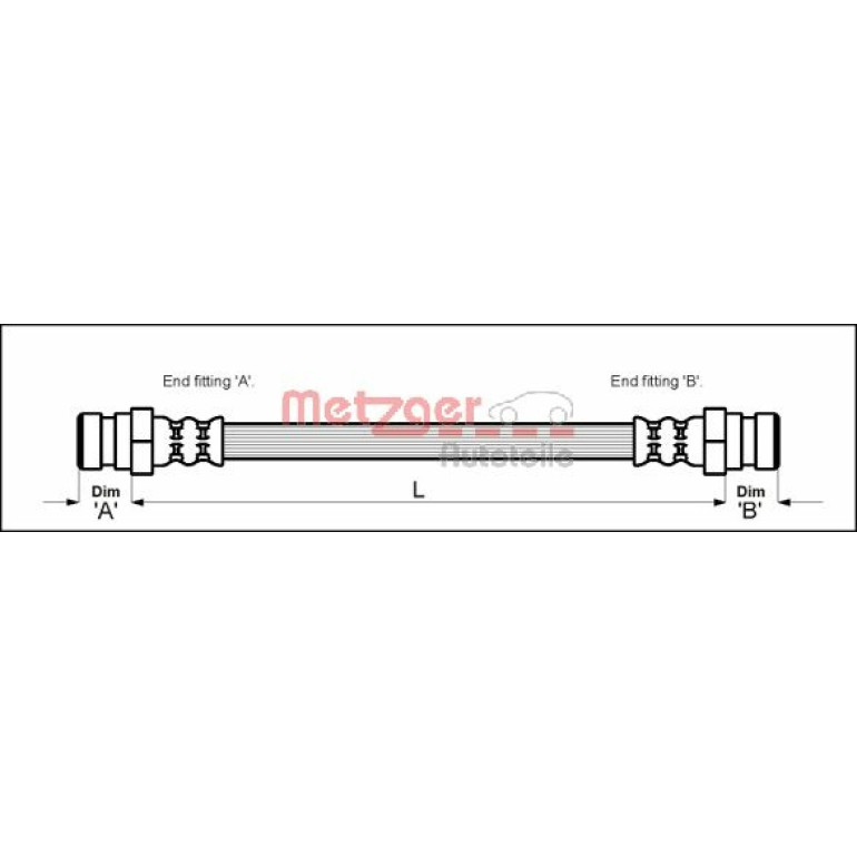 Bremsschlauch 4113287