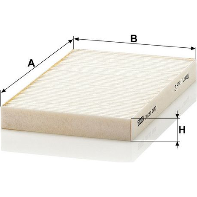 MANN-FILTER CU 20 005-2 Innenraumfilter, Partikelfilter