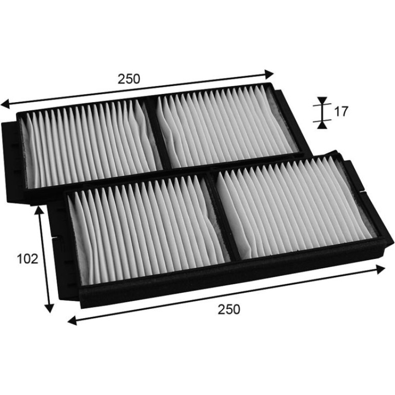 Filter, Innenraumluft 715726