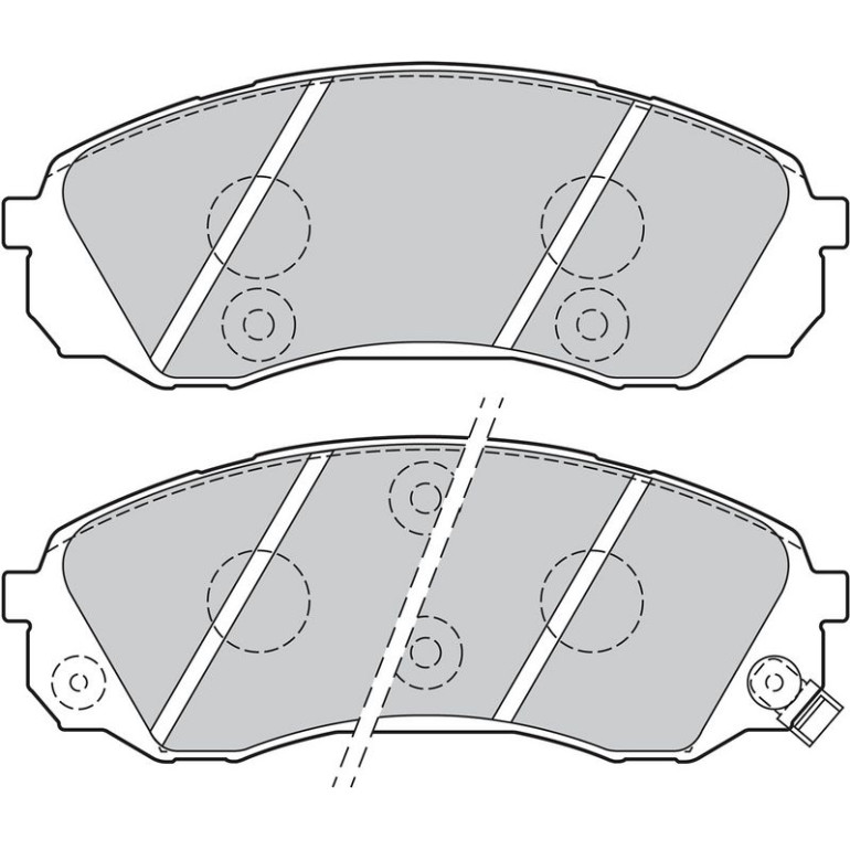 Bremsbelagsatz, Scheibenbremse 301077 Bremsbelagsatz, Scheibenbremse 301077
