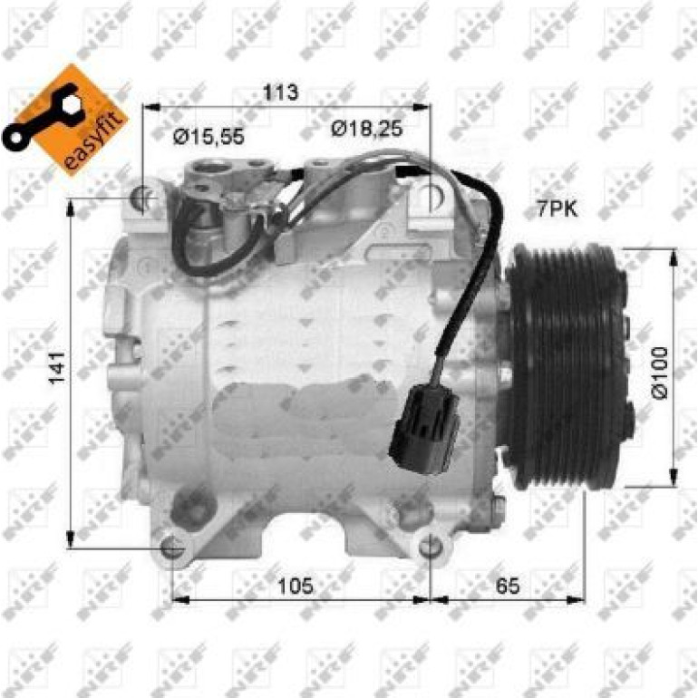 Kompressor, Klimaanlage 32448 Kompressor, Klimaanlage 32448
