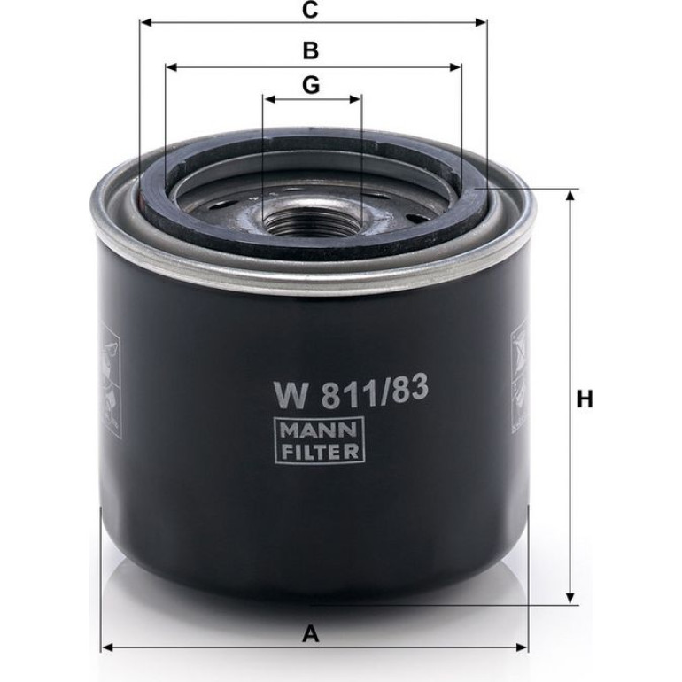 Ölfilter W 811/83