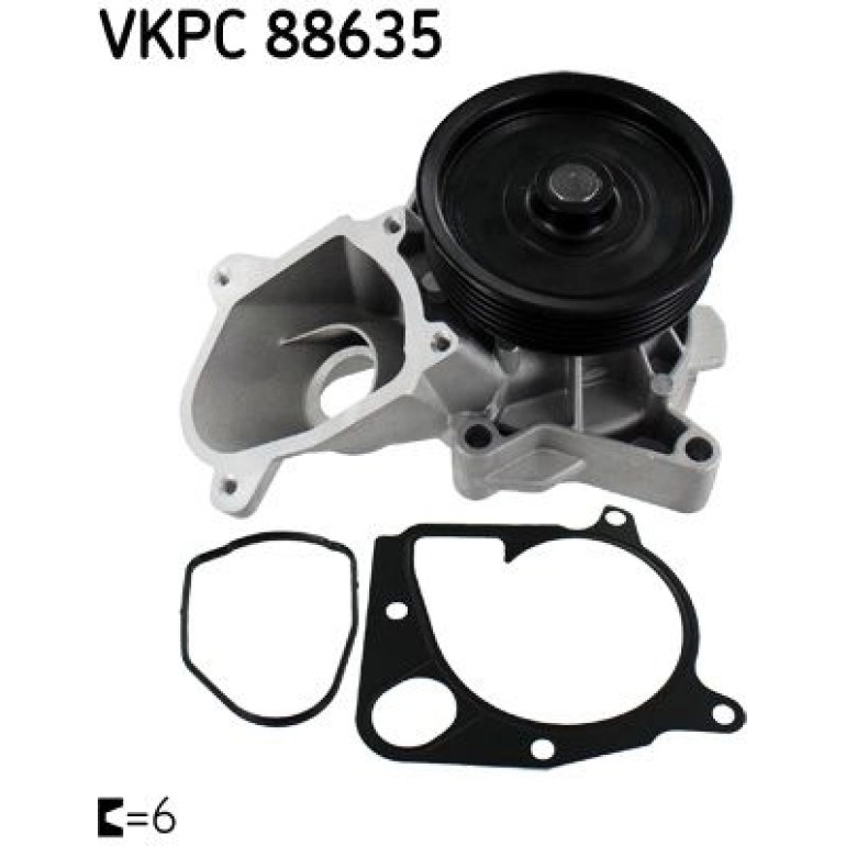 Wasserpumpe VKPC 88635 Wasserpumpe VKPC 88635
