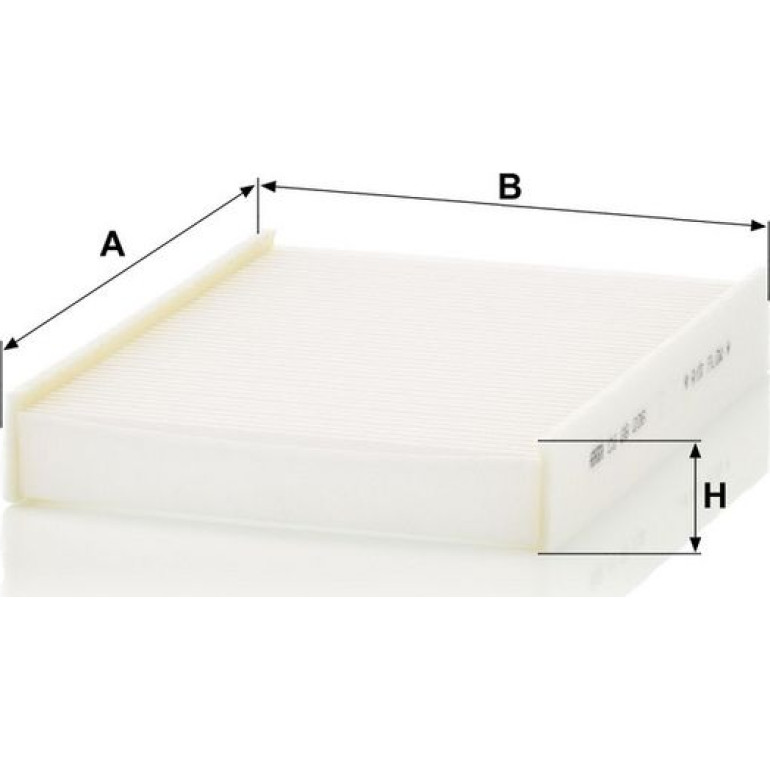 MANN-FILTER CU 26 006 Innenraumfilter, Partikelfilter MANN-FILTER CU 26 006 Innenraumfilter, Partikelfilter