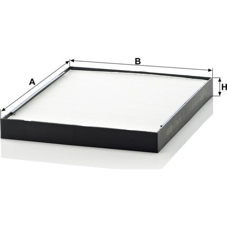 MANN-FILTER CU 2634 Innenraumfilter, Partikelfilter MANN-FILTER CU 2634 Innenraumfilter, Partikelfilter