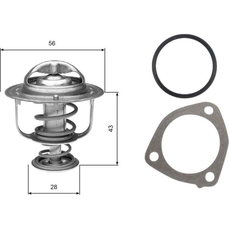 Thermostat, Kühlmittel TH31276G1