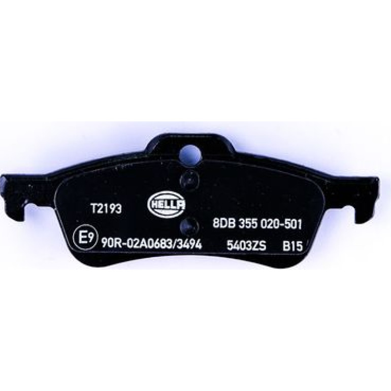 Bremsbelagsatz, Scheibenbremse 8DB 355 020-501