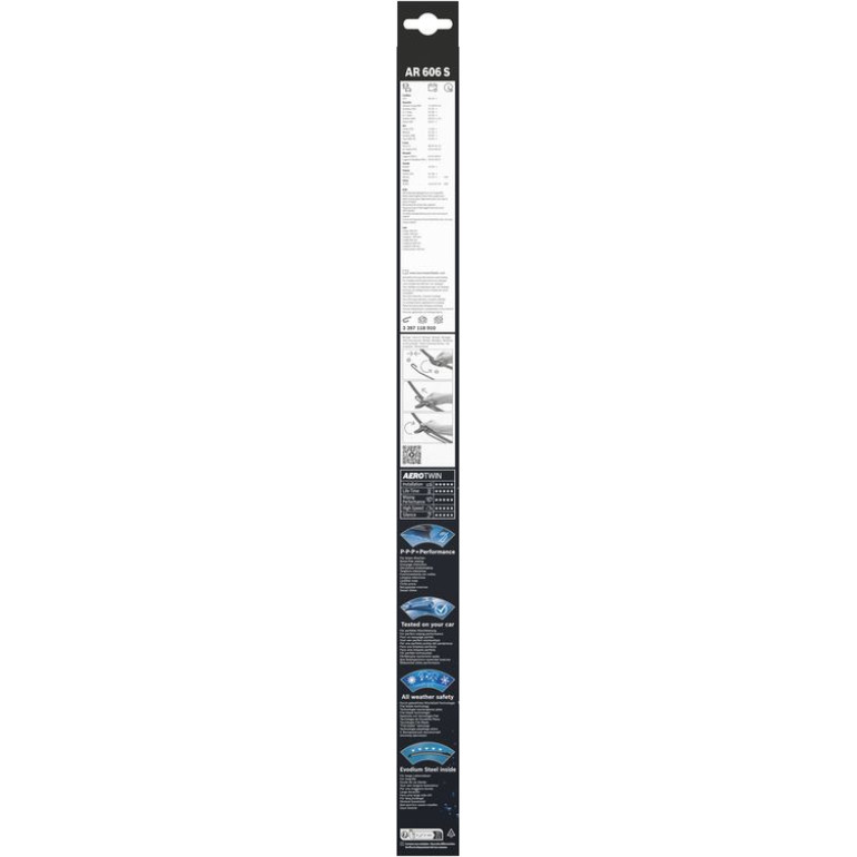BOSCH AR 606 S Scheibenwischer Aerotwin Retrofit 3 397 118 910