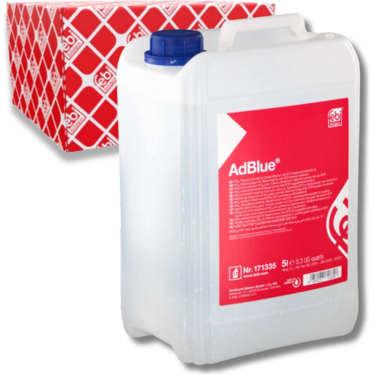 5L FEBI BILSTEIN AdBlue® 171335 Harnstoff (ISO 22241, DIN 70070) 5L FEBI BILSTEIN AdBlue® 171335 Harnstoff (ISO 22241, DIN 70070)