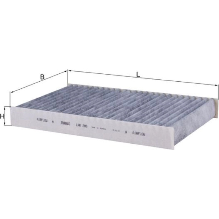 Filter, Innenraumluft LAK 280