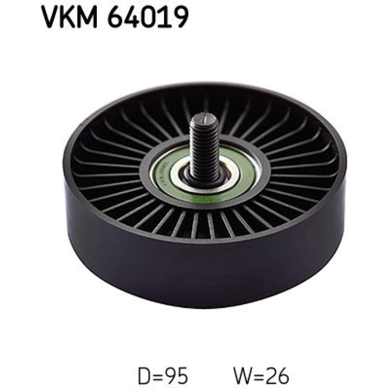 Umlenk-/Führungsrolle, Keilrippenriemen VKM 64019 Umlenk-/Führungsrolle, Keilrippenriemen VKM 64019