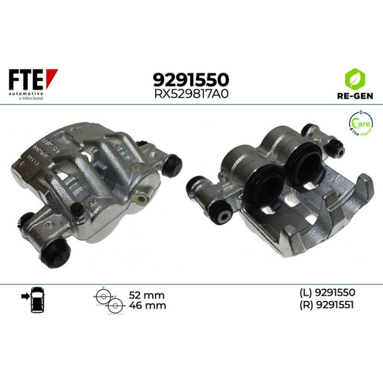 Bremssattel 9291550 Bremssattel 9291550