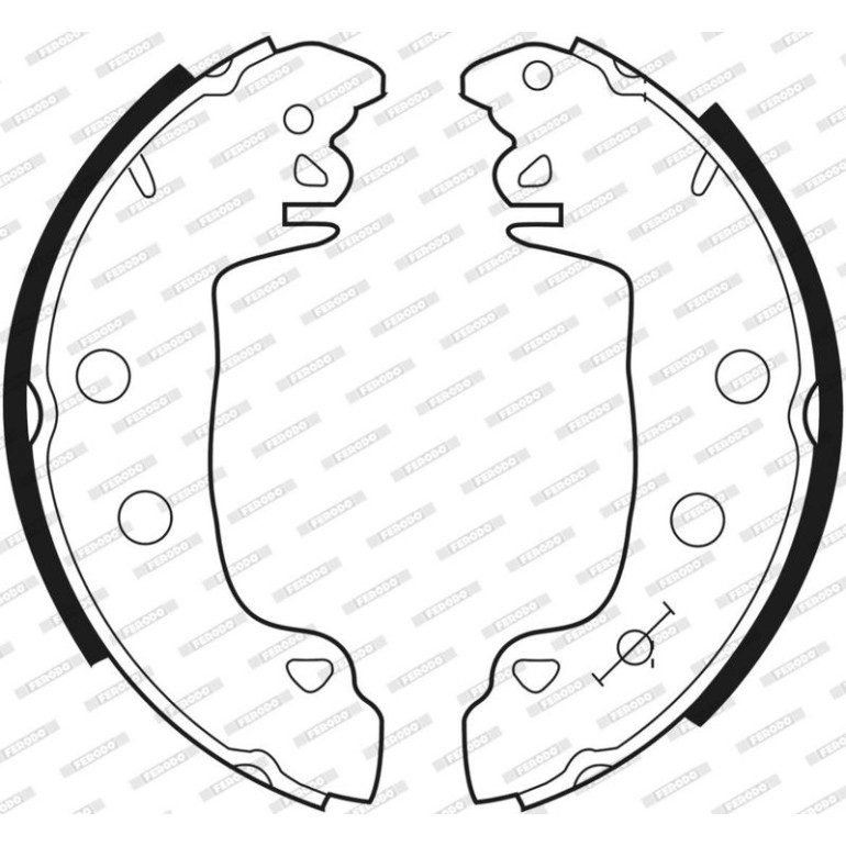 Bremsbackensatz FSB333