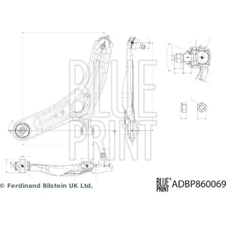 Lenker, Radaufhängung ADBP860069