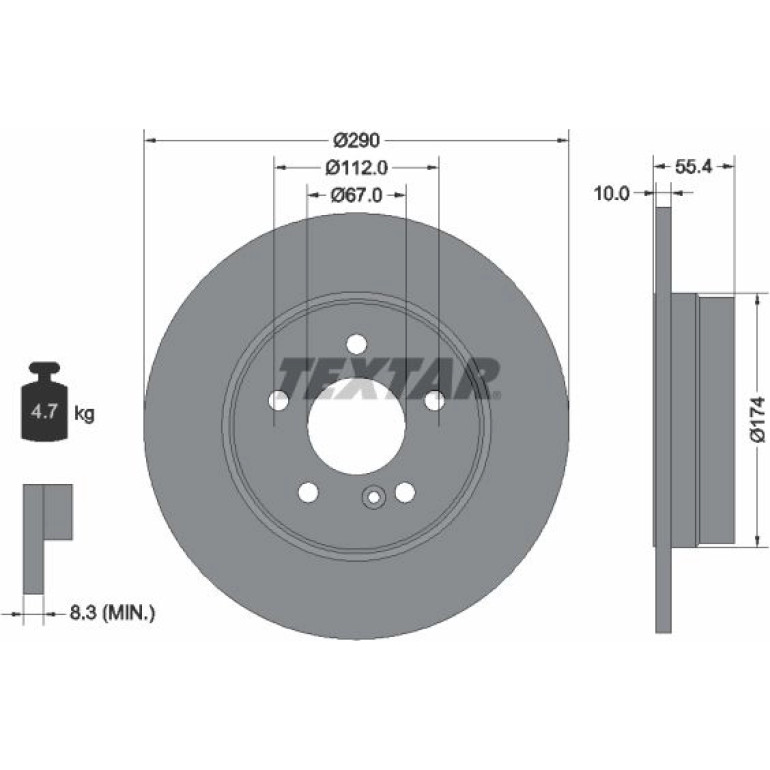Bremsscheibe 92072703