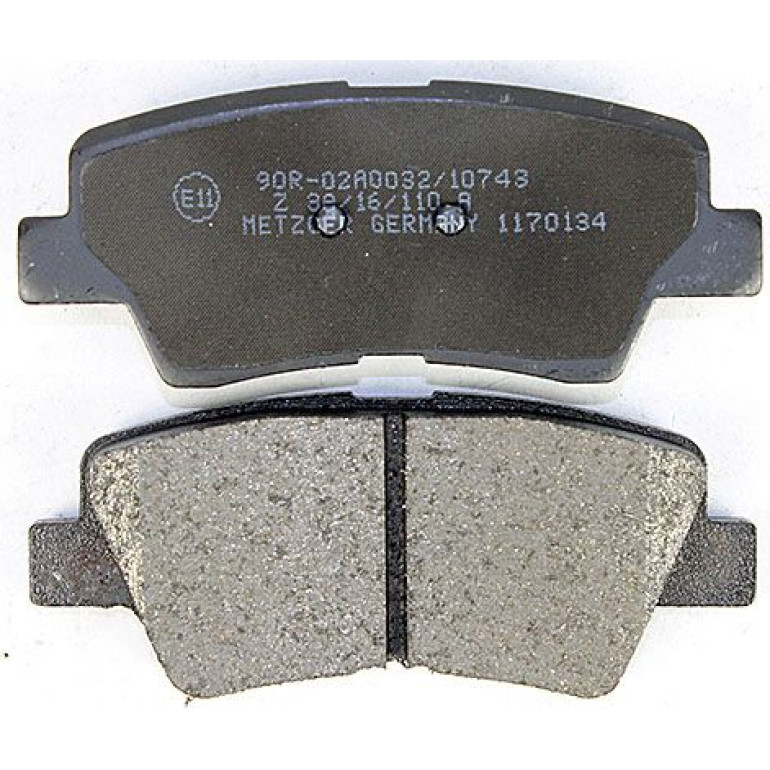 Bremsbelagsatz, Scheibenbremse 1170134 Bremsbelagsatz, Scheibenbremse 1170134