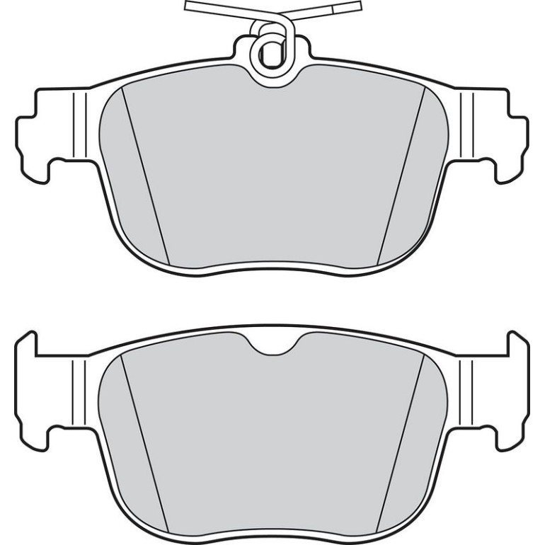 Bremsbelagsatz, Scheibenbremse 302782 Bremsbelagsatz, Scheibenbremse 302782