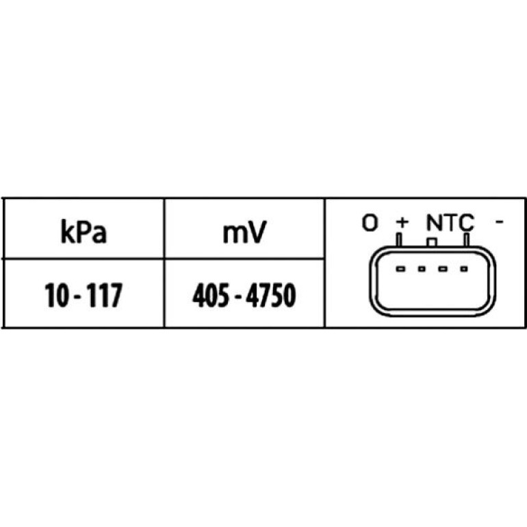 Sensor, Ladedruck 6PP 009 400-491 Sensor, Ladedruck 6PP 009 400-491