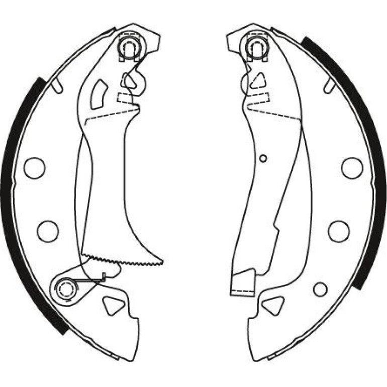 Bremsbackensatz GS8037