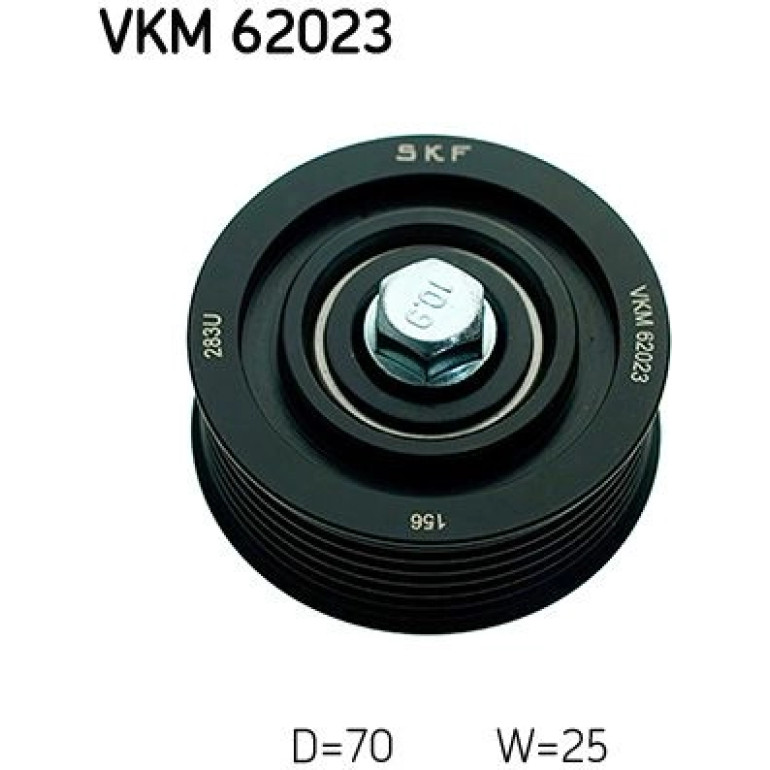 Umlenk-/Führungsrolle, Keilrippenriemen VKM 62023 Umlenk-/Führungsrolle, Keilrippenriemen VKM 62023