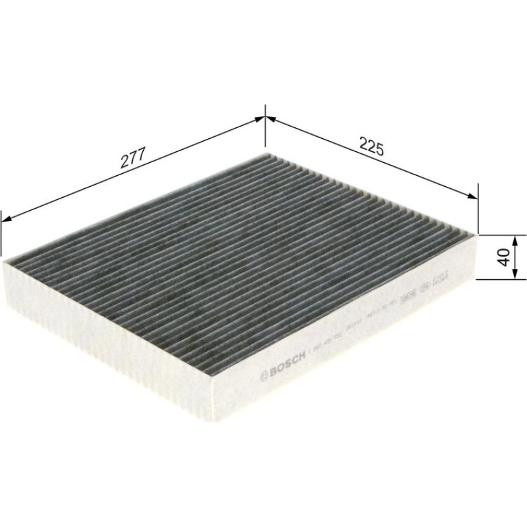 BOSCH 1 987 435 552 Innenraumfilter FILTER+pro