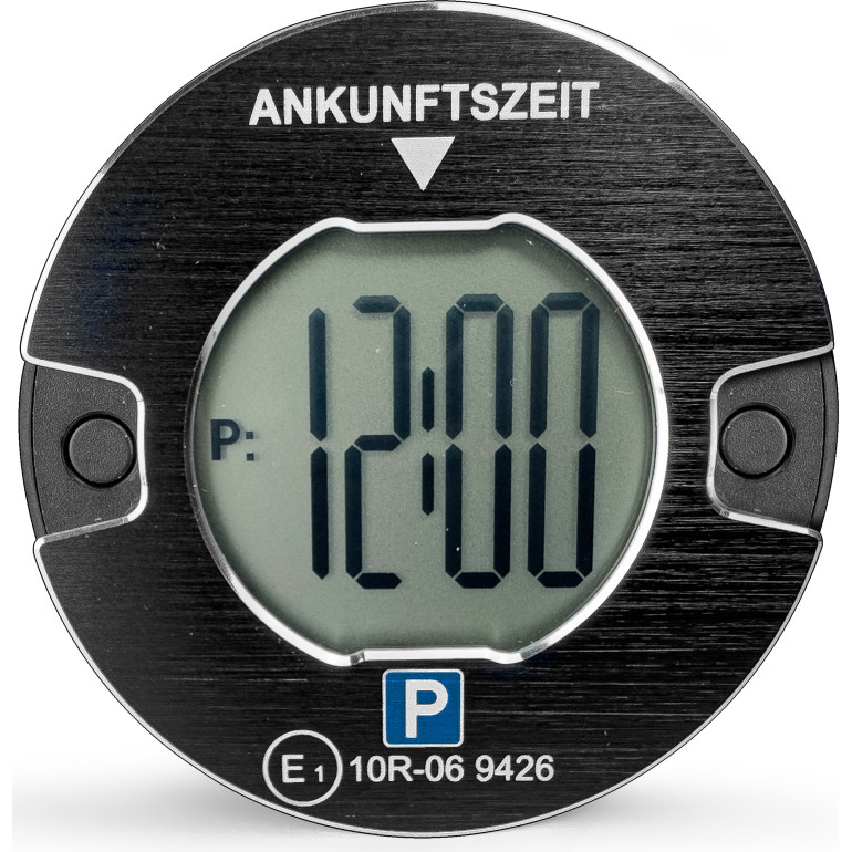OOONO | elektr. Parkscheibe schwarz | P-DISC NO1