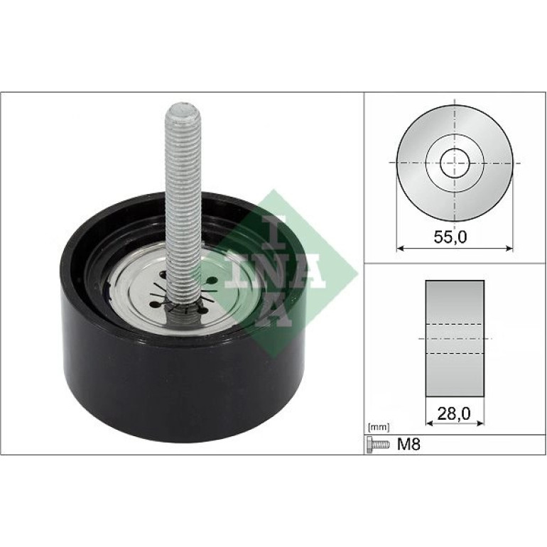 Umlenk-/Führungsrolle, Keilrippenriemen 532 0869 10