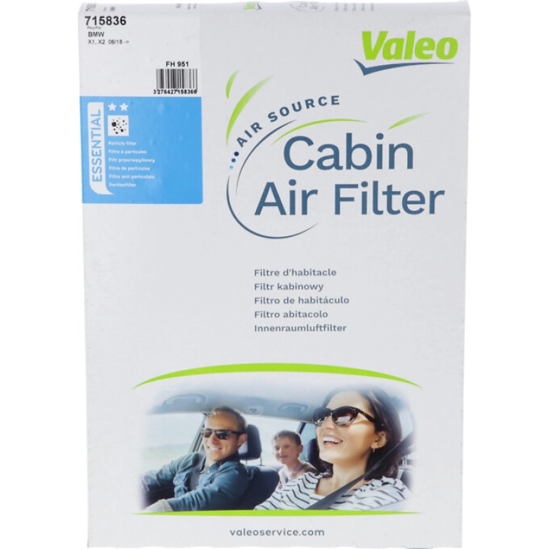 Filter, Innenraumluft 715836 Filter, Innenraumluft 715836